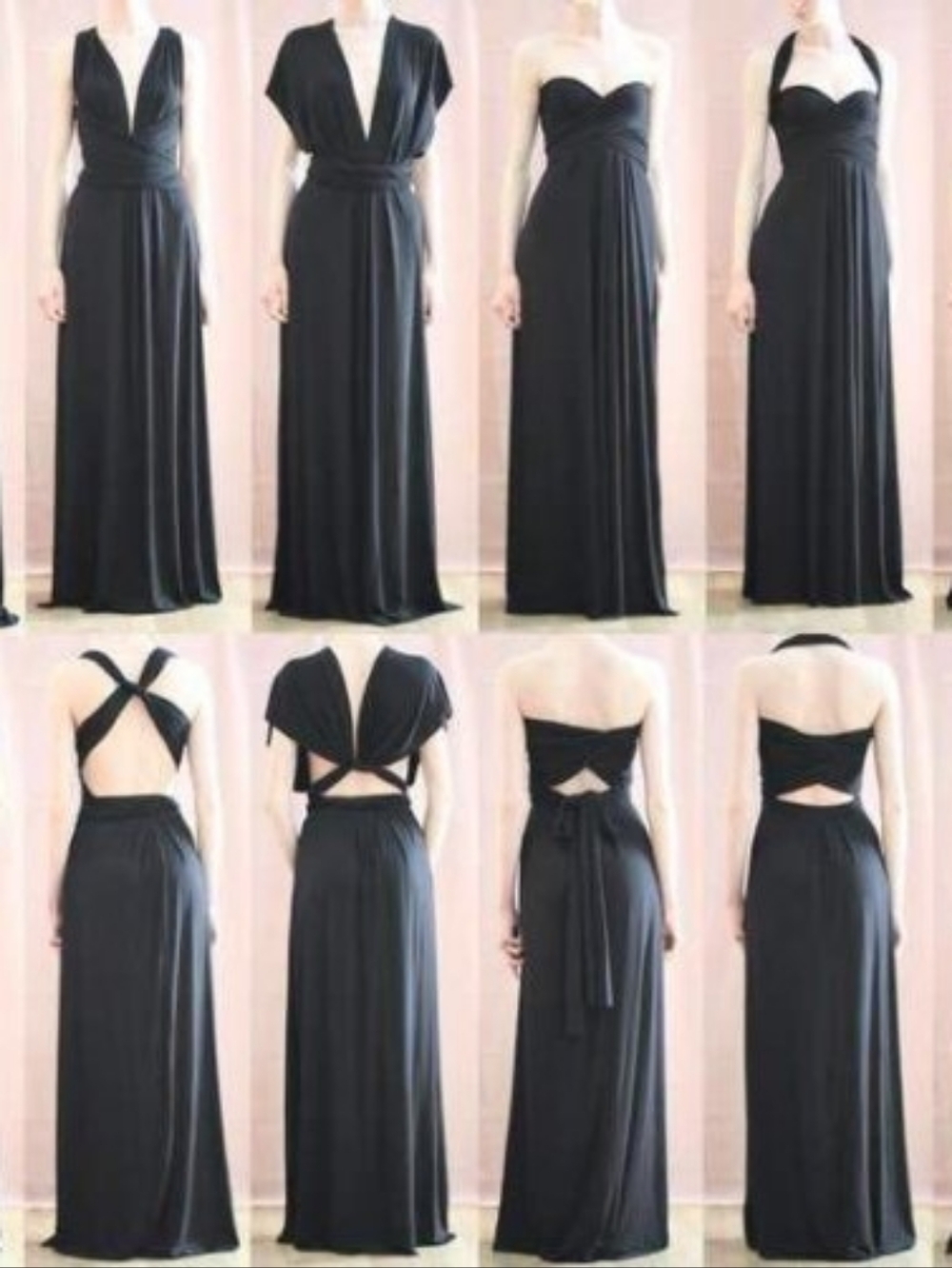 Von Vonni Convertible Maxi Dress Green . - Picture 12 of 12